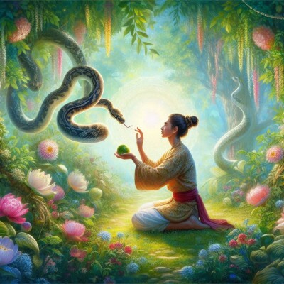 L'art magique de percevoir et de maîtriser le serpent - Archange Michaël Psaume 250 cover