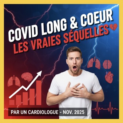 COVID LONG : les vraies séquelles sur votre coeur que personne ne vous dit, expliquées par un cardiologue cover