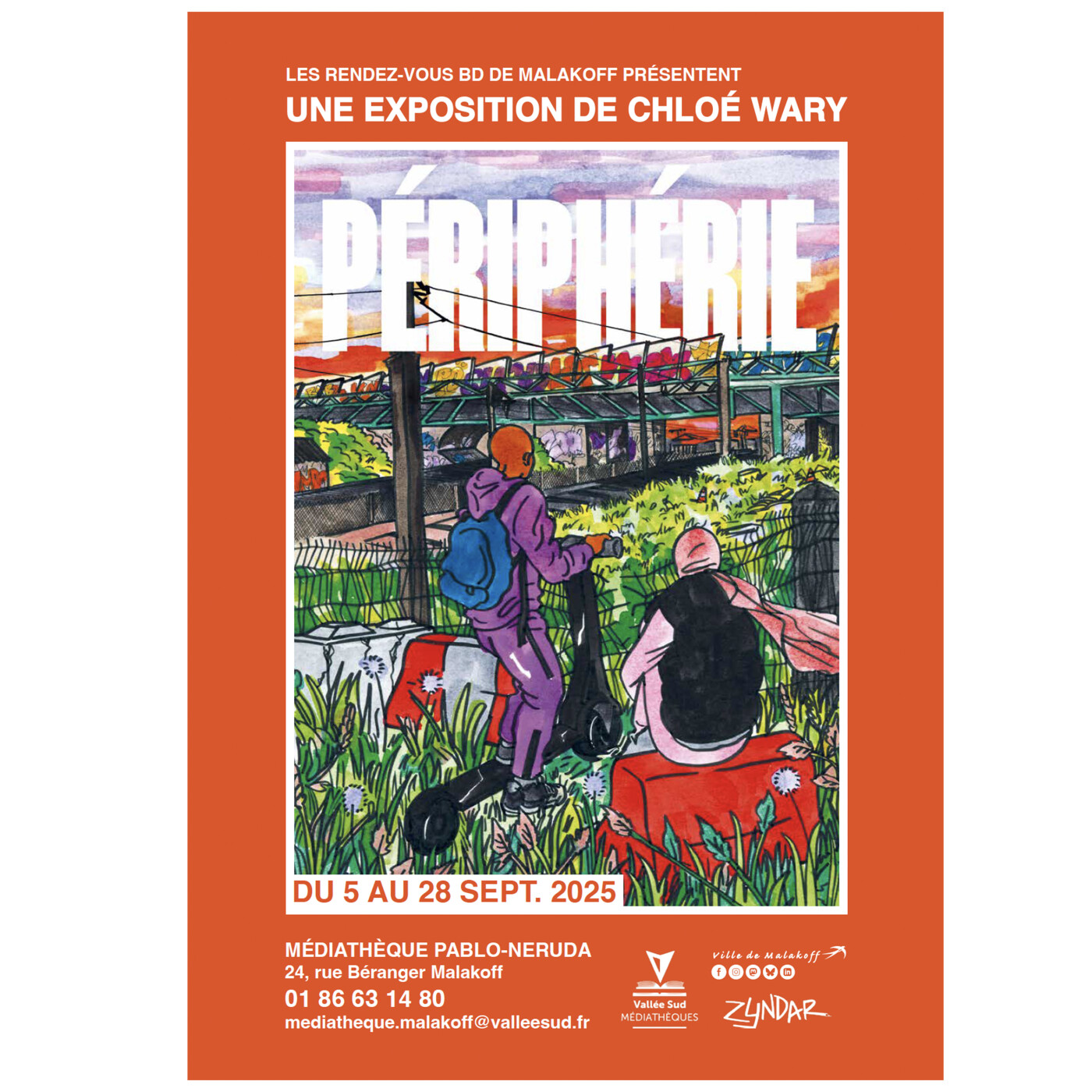 Exposition Périphérie à Malakoff. Un oeil sur la banlieue, à travers le regard de Chloé Wary. Dans ma bulle #605 episode artwork