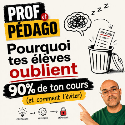 Pourquoi la transmission passive échoue en didactique et comment transformer votre pratique de classe pour faire progresser vos élèves cover