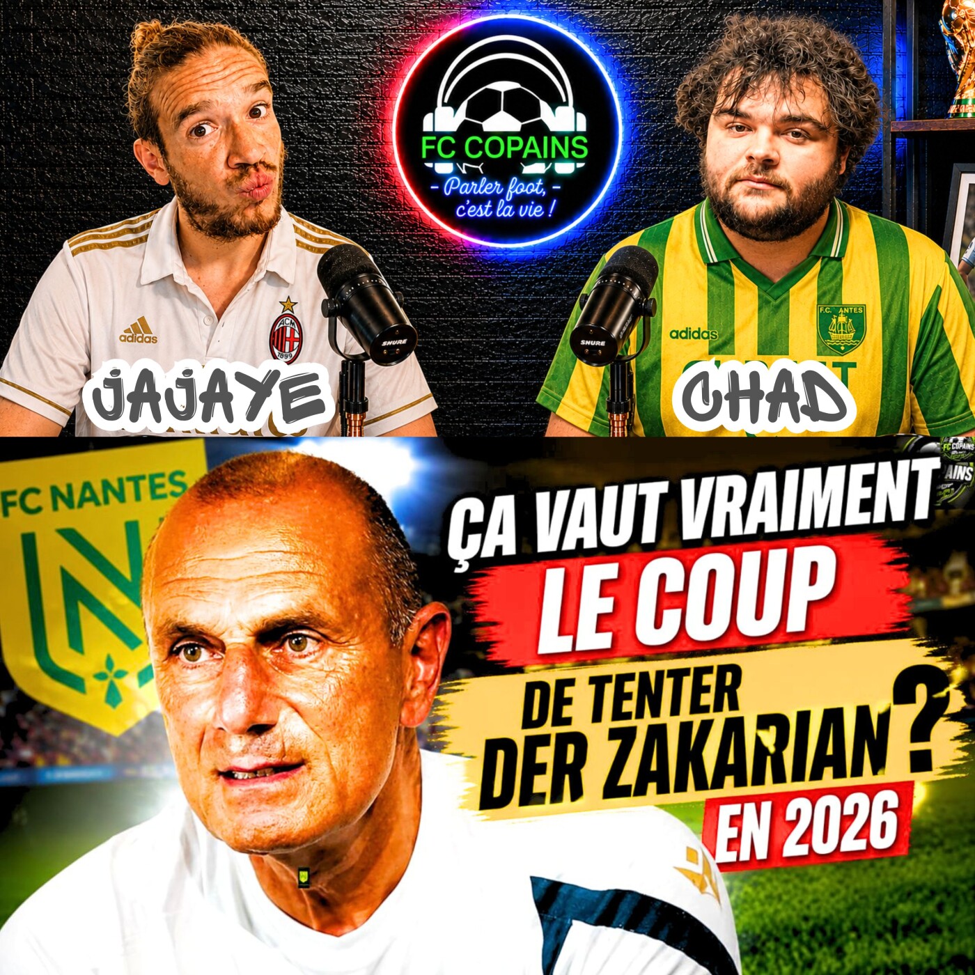 Débat Ligue 2 - Ça vaut vraiment le coup de tenter Der Zakarian en 2026 ?