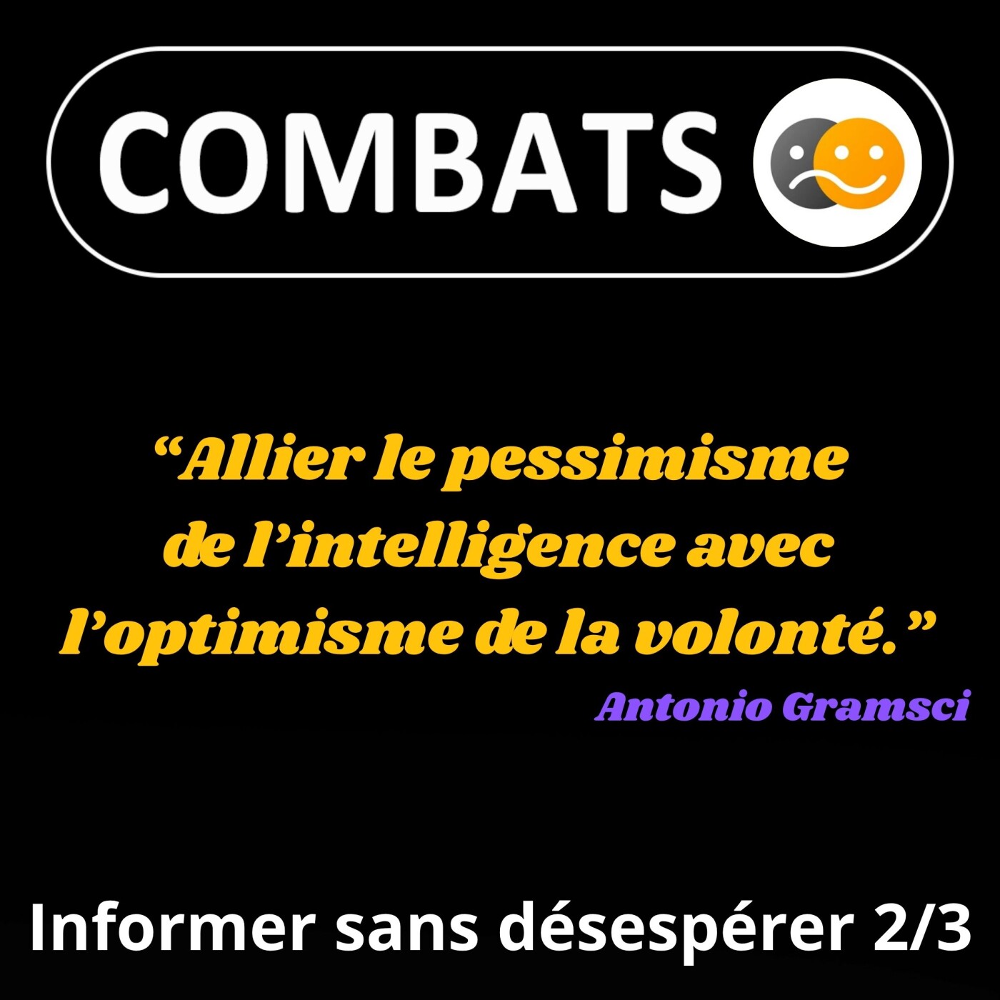 S05E81 DÉBAT : (s')Informer sans désespérer 2/3 (Vincent Doumeizel / Marc Mortelmans) S05E81 DÉBAT : (s')Informer sans désespérer 2/3 (Vincent Doumeizel / Marc Mortelmans)