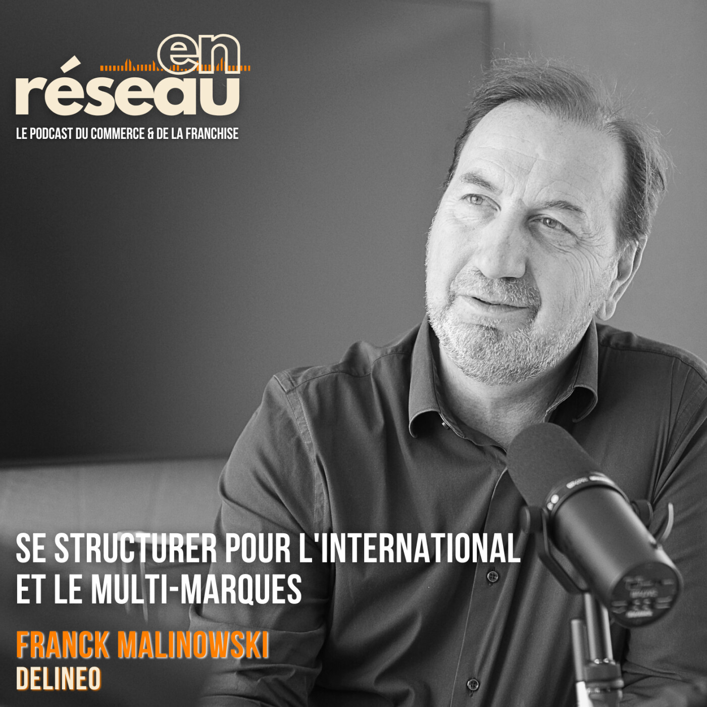Se structurer pour l'international et le multi-marques // Avec Franck Malinowski - Delineo episode artwork