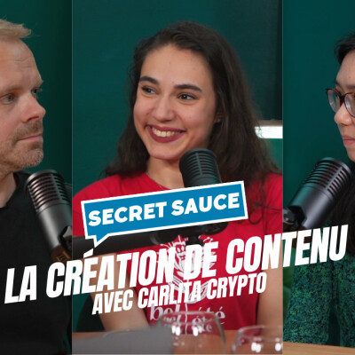#3 La création de contenu autour des cryptomonnaies | Carlita Crypto cover