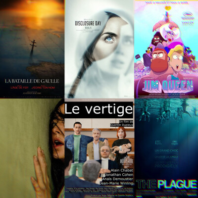 JUIN 2026 👽Disclosure Day 🌀Le Vertige 🟨Backrooms 🪖La Bataille de Gaulle ⚖️Sham 🌈Jim Queen 🏊🏻The Plague 👊🏻The Furious cover