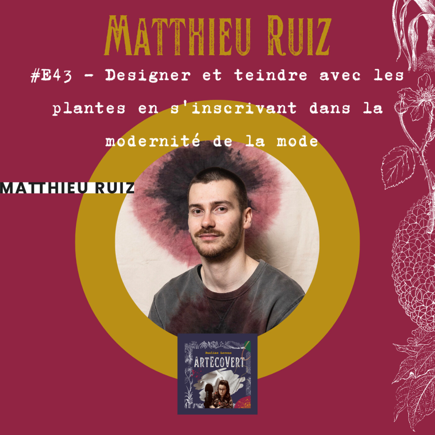 ArtEcoVert La voix de la couleur végétale et des plantes tinctoriales