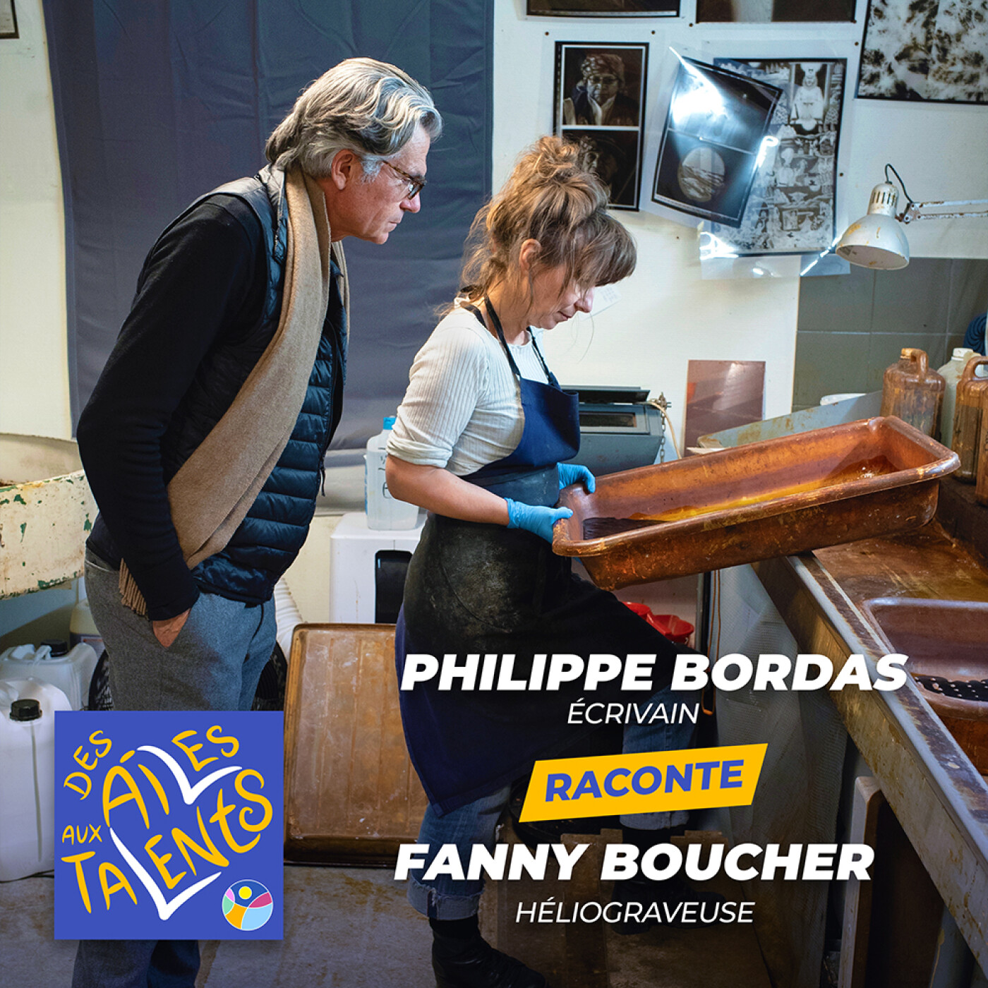 Hors Série artisanat d'art avec Fanny Boucher, héliograveuse