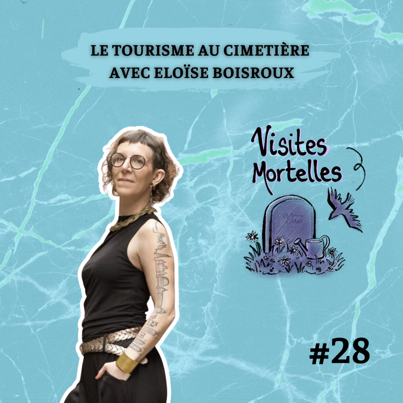 EP28 - Le tourisme au cimetière avec Eloïse Boisroux episode artwork