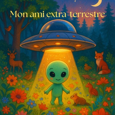 Mon ami extra-terrestre, histoire méditative pour enfants cover