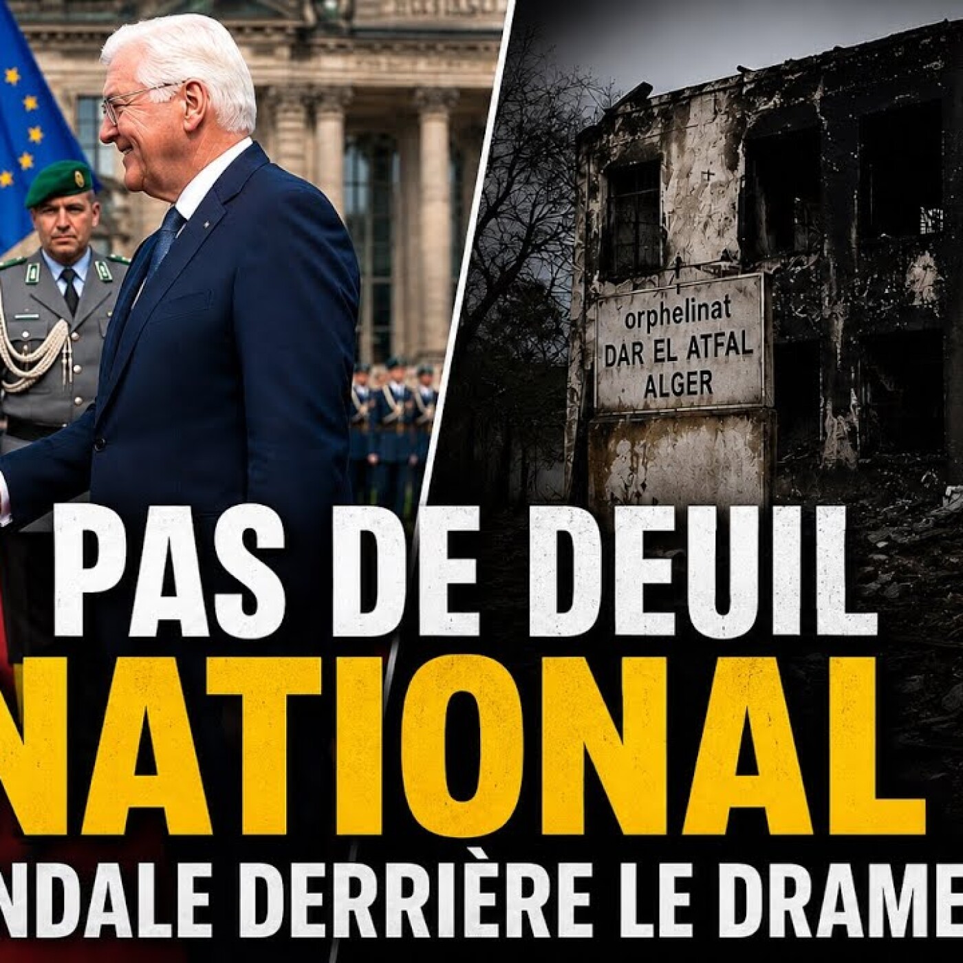 Pas de DEUIL NATIONAL pour les orphelins d’Alger : L’injustice de trop ?