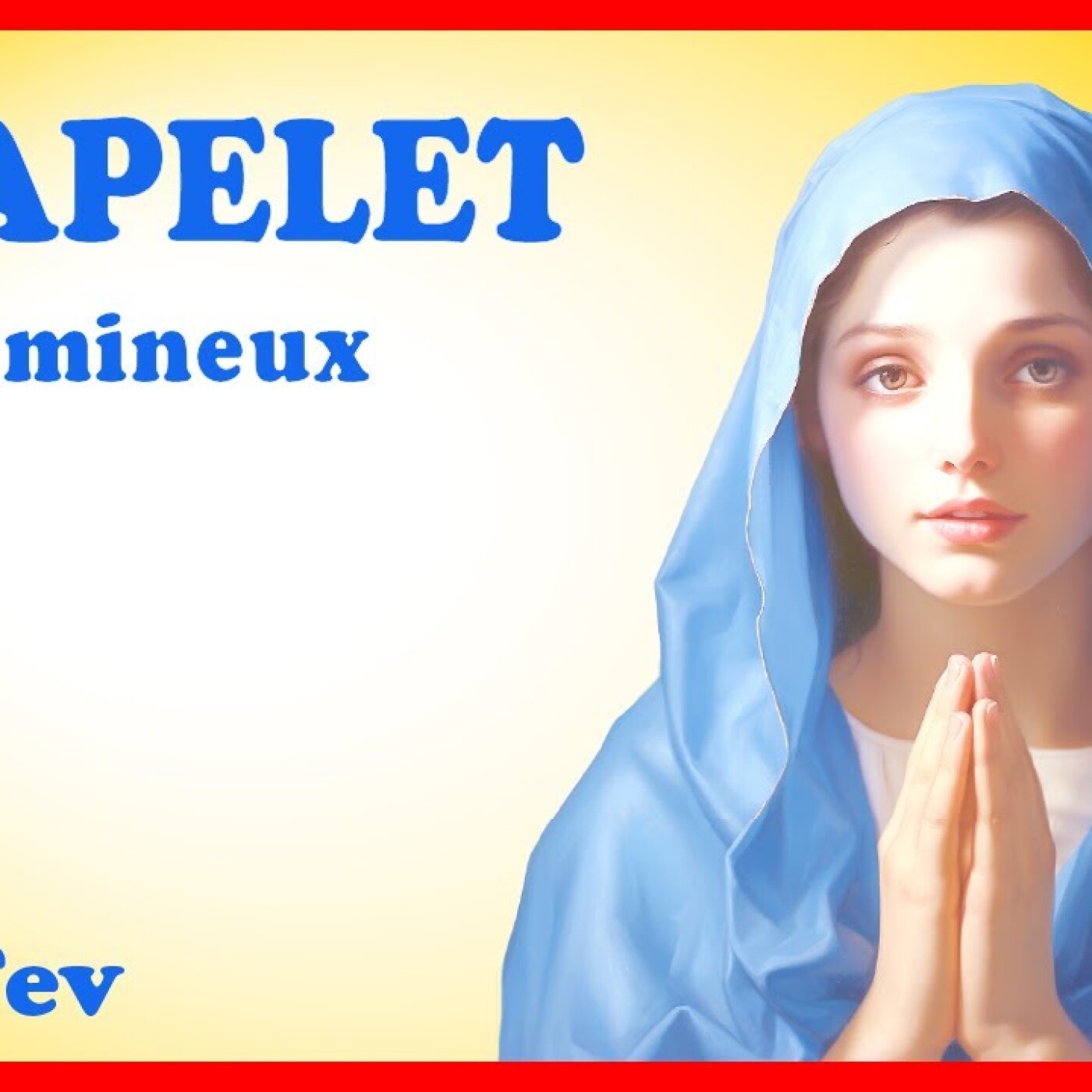 CHAPELET 🙏 Jeudi 15 Février - Mystères Lumineux #carême episode artwork