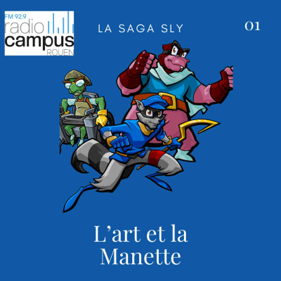 L'art et la manette #01 Sly cover