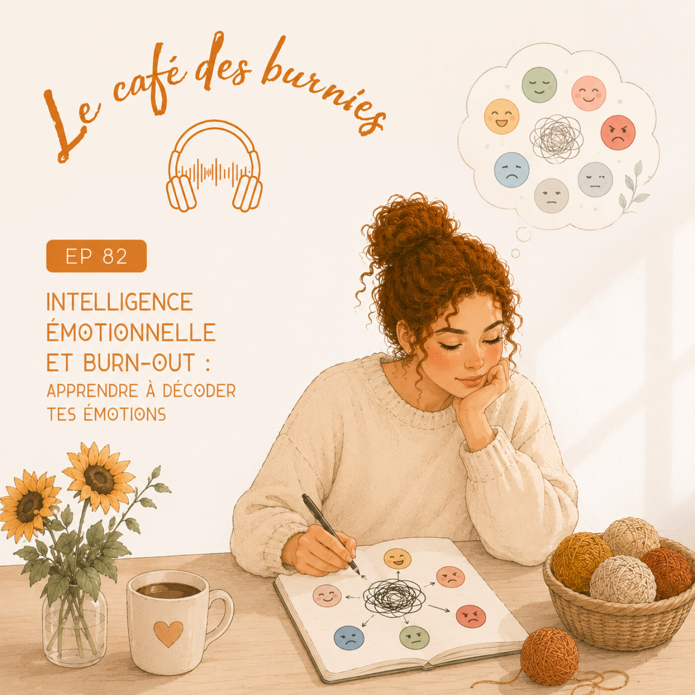 EP 82 INTELLIGENCE ÉMOTIONNELLE ET BURN-OUT : appendre à décoder tes émotions