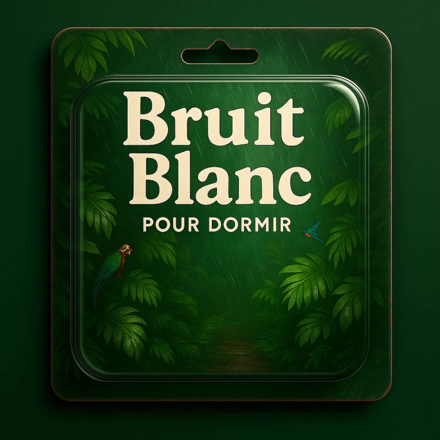 1 Heure Bruit Blanc pour DORMIR 🏕️ Relaxation intense dans la forêt pour le sommeil | ASMR contre l'insomnie