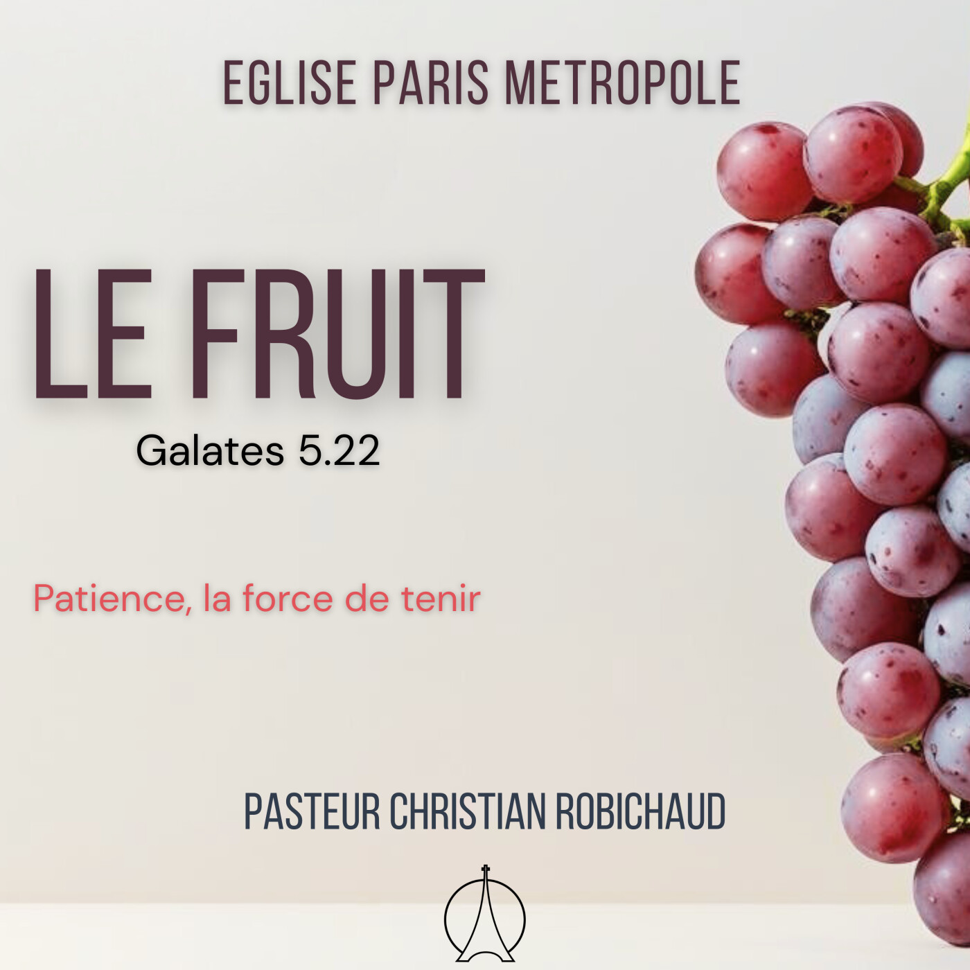 Patience, la force de tenir | Pasteur Christian ROBICHAUD