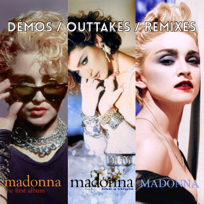 💿 Madonna ⸱ Like A Virgin ⸱ True Blue : les démos, outtakes et remixes cover