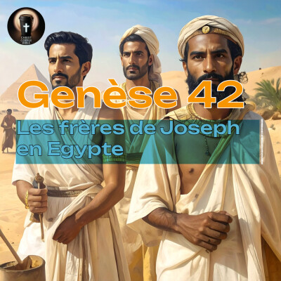 Genèse 42 - Les frères de Joseph en Egypte - Christ Coffee Bible cover