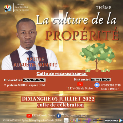 E.E.V-Cité de Gloire: La culture de la prospérité cover