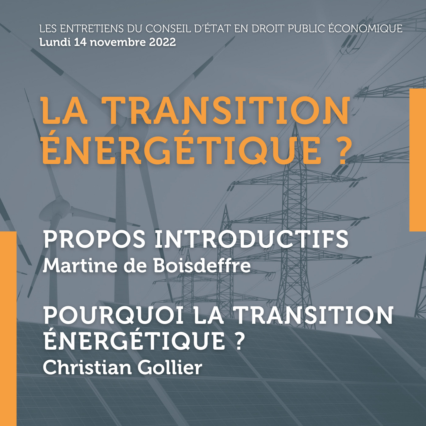 Les conférences du Conseil d\'État
