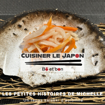 LES PETITES HISTOIRES DE MICHELLE - Un repas Kaiseki d'automne cover