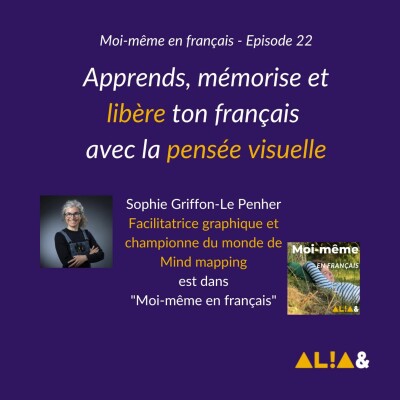 Apprends, mémorise et libère ton français avec la pensée visuelle ! cover