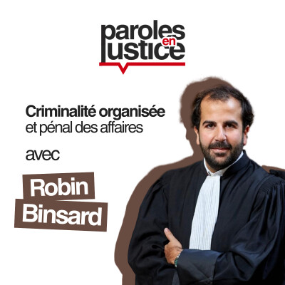 Criminalité organisée et droit pénal des affaires avec Maître Robin Binsard cover