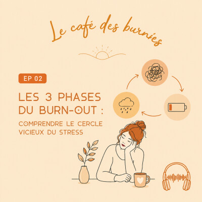 EP 01: LES 3 PHASES DU BURN-OUT : COMPRENDRE LE CERCLE VICIEUX DU STRESS cover