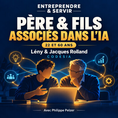 22 et 60 ans : père et fils, ils créent leur entreprise dans l’IA cover