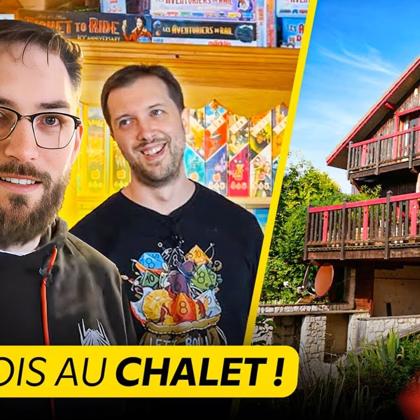 LE PARADIS DES JOUEURS, Le chalet d'@UnMondedejeux avec Martin Vidberg episode artwork