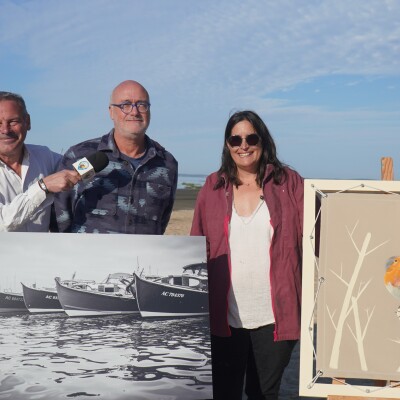 Les Artistes Audrey Beauduc et Philippe Hédeline vous présentent les oeuvres qu'ils vont offrir ce samedi 4 octobre pour 2 associations cover