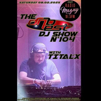 DNBEST DJ SHOW N°104 - TITAL'X (2025-02-08) cover