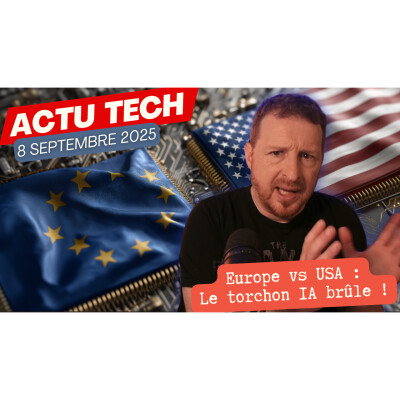 Europe vs USA : la guerre de l’IA commence (enfin ?) cover