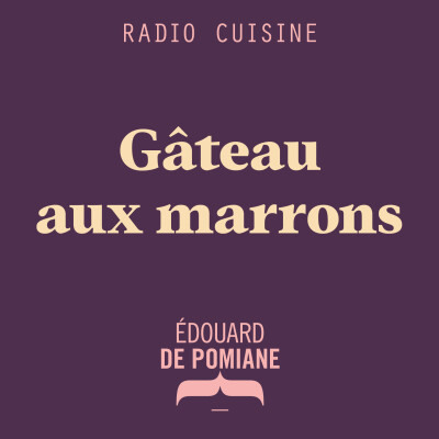 Gâteau aux marrons cover