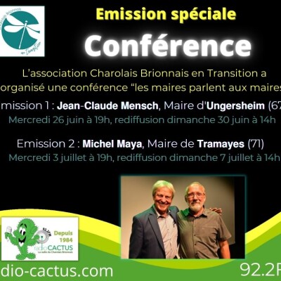 CONFERENCE : Les maires parlent aux maires 1 de 3 : 𝗝𝗘𝗔𝗡-𝗖𝗟𝗔𝗨𝗗𝗘 𝗠𝗘𝗡𝗦𝗖𝗛 cover