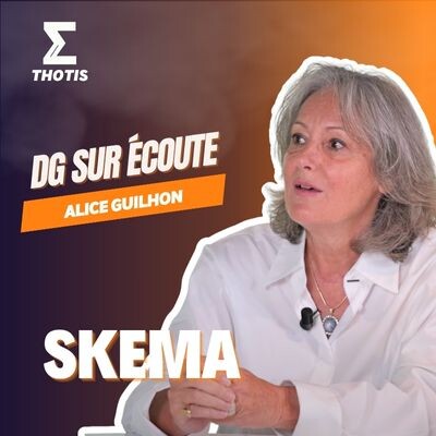 Alice Guilhon présente le plan stratégique de SKEMA : UNVEIL 2030 - DG sur Écoute cover