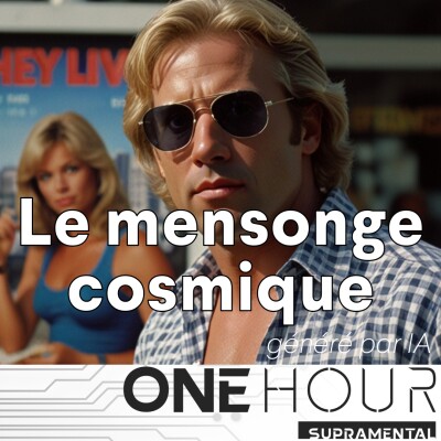 Le mensonge cosmique cover