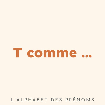 T comme Thaddée cover