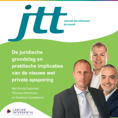 JTT NL - Aflevering 3 - De juridische grondslag en praktische implicaties van de nieuwe wet private opsporing cover