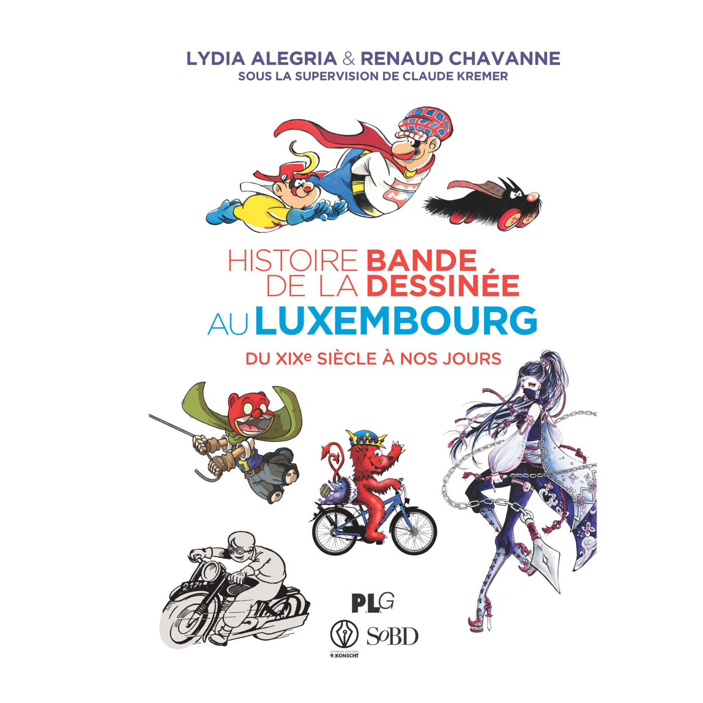 Une histoire de la bande dessinée au Luxembourg, en compagnie de Lydia Alegria et Claude Kremer. Dans ma bulle#513 episode artwork