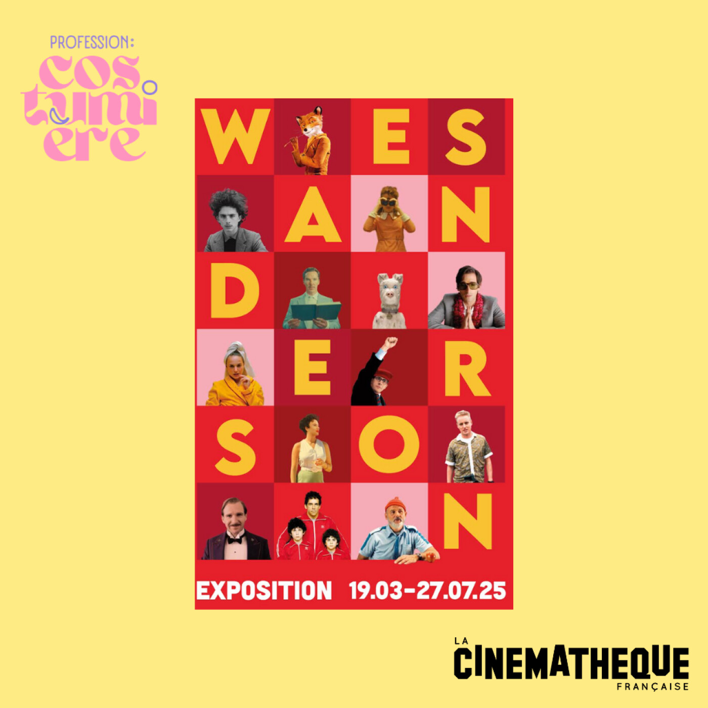 Teaser - Profession : Costumière x l'exposition Wes Anderson à la Cinémathèque française