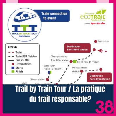 38 - Trail by Train Tour / Réduire son empreinte carbone tout en participant à des courses dans toute l'Europe? cover