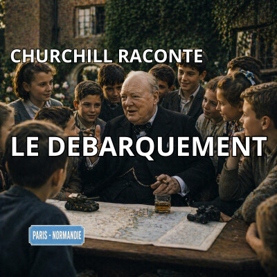 Winston Churchill raconte le Débarquement de Normandie cover