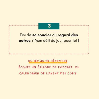 [3/24] Fini de se soucier du regard des autres ? Mon défi du jour pour toi ! cover