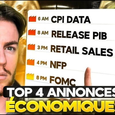 Comment Trader les Annonces Économiques ? (+4 annonces que tu dois obligatoirement savoir) cover