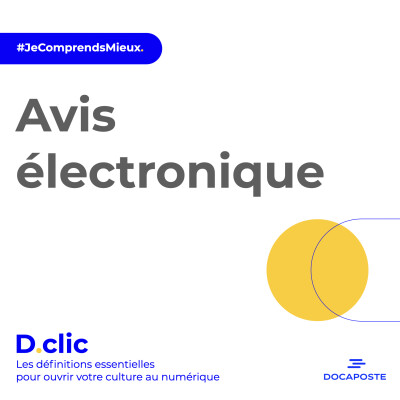 [D.clic] L'avis électronique cover