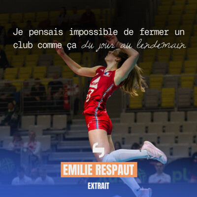 [EXTRAIT] Emilie RESPAUT, la réalité du volley professionnel en France cover