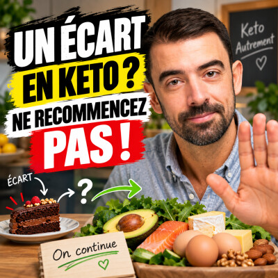 #041 - Un écart en keto ? Voici quoi faire ensuite cover