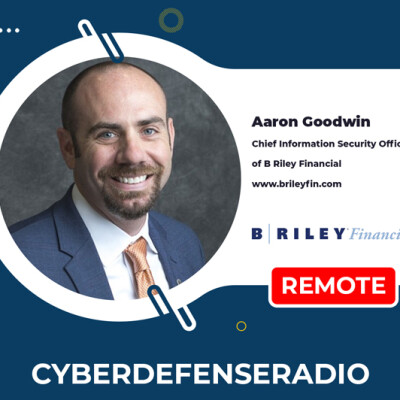 Cyber Defense Radio - B Riley Financial - Hotseat - Podcast - 2023 cover