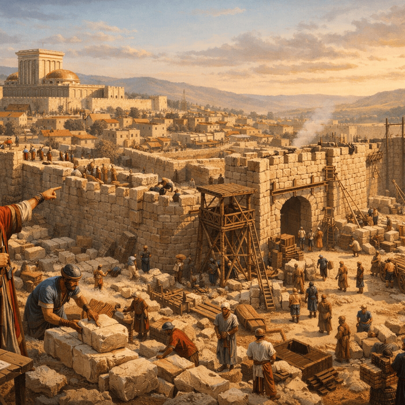 Néhémie 4 : 4-5  Comprendre cette prière de vengeance