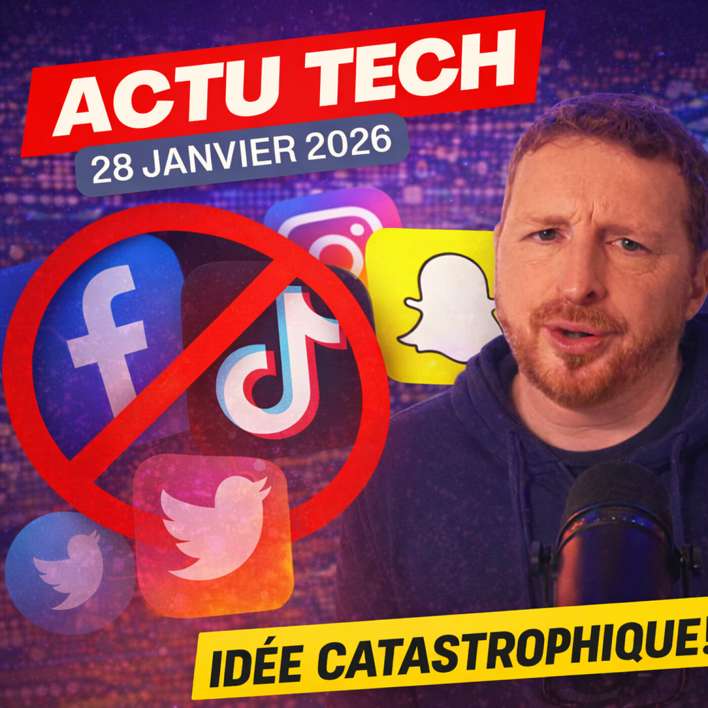 Interdiction des réseaux sociaux : pourquoi c'est la PIRE idée ! episode artwork